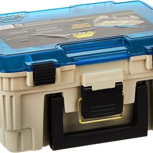 Plano 1349-00 Two Level Magnum 3449 Tackle Box, Sandstone/Blue, One Size